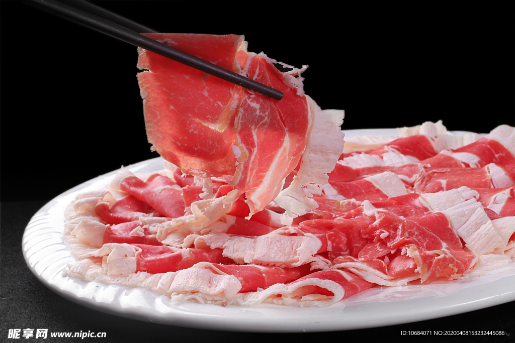 高清肥牛羊肉卷火锅原料食材