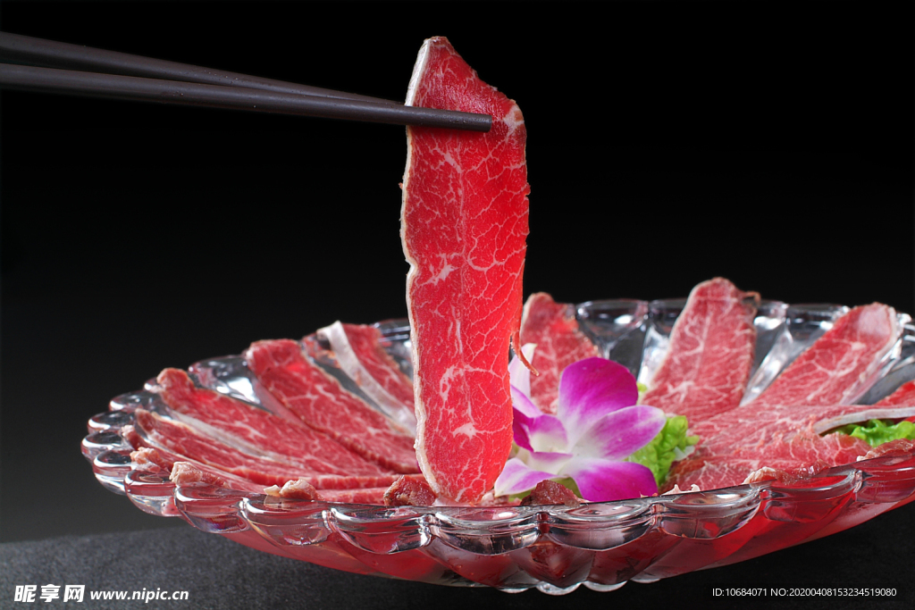 高清肥牛羊肉卷火锅原料食材