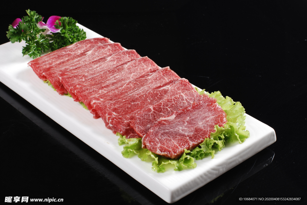 高清肥牛羊肉卷火锅原料食材