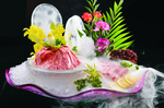 雪花牛肉刺身