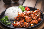 黑椒鸡米饭