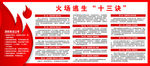 火场逃生“十三诀”