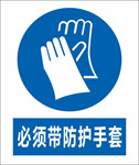必须带防护手套