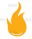 火焰火苗UI标识标志LOGO
