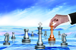 手拿象棋