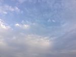 含白云的天空