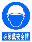 必须带戴安全帽