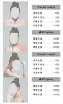 美发价目表