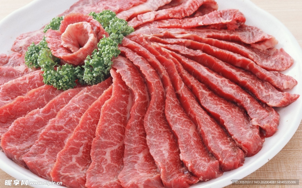 雪花牛肉食材