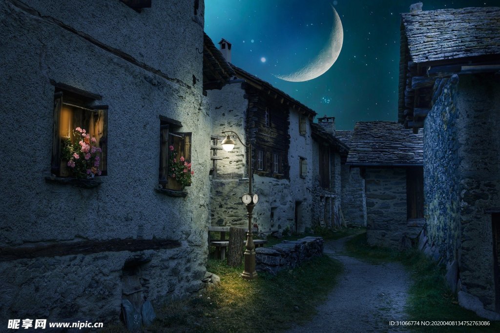夜晚