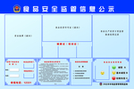食品安全公示牌