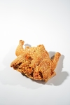 美味的油炸整鸡