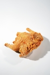 美味的油炸整鸡
