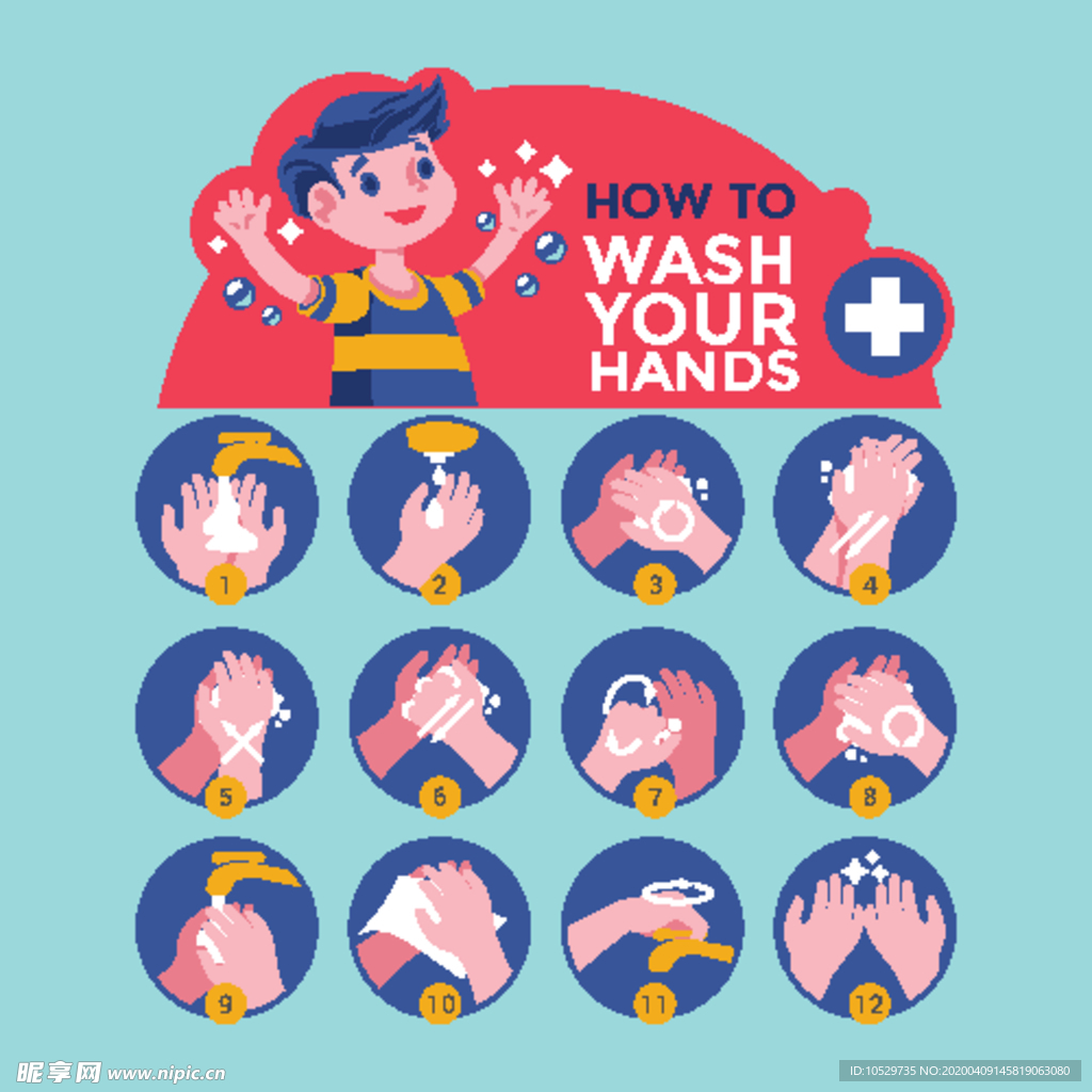 洗手教程