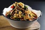 菠菜豆芽拌豆腐丝