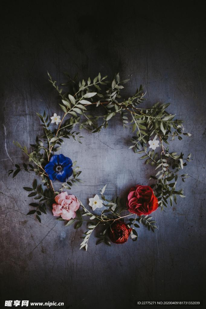 玫瑰花环