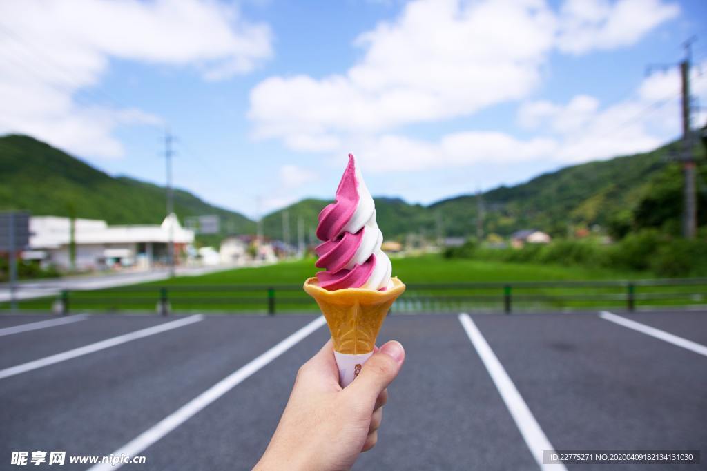 夏天的冰淇淋