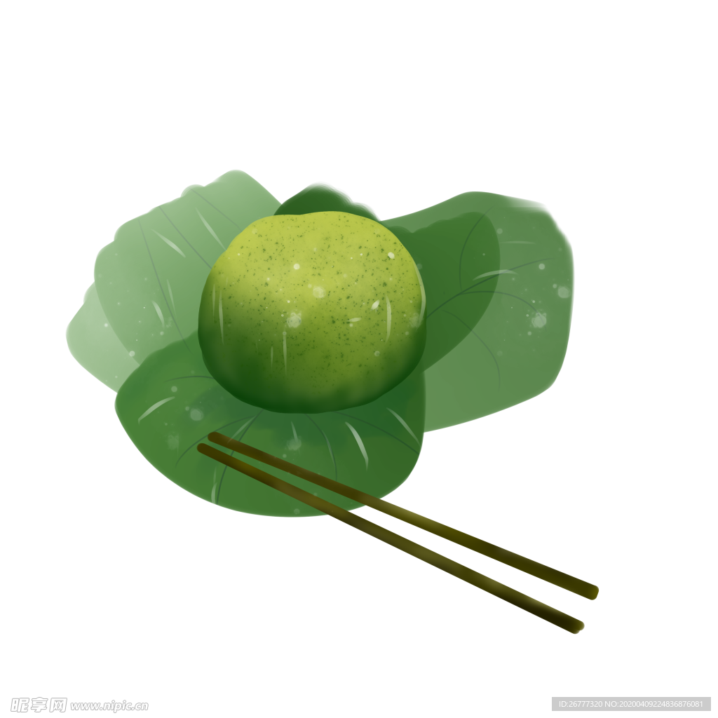 清明青团素材