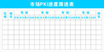 进度表