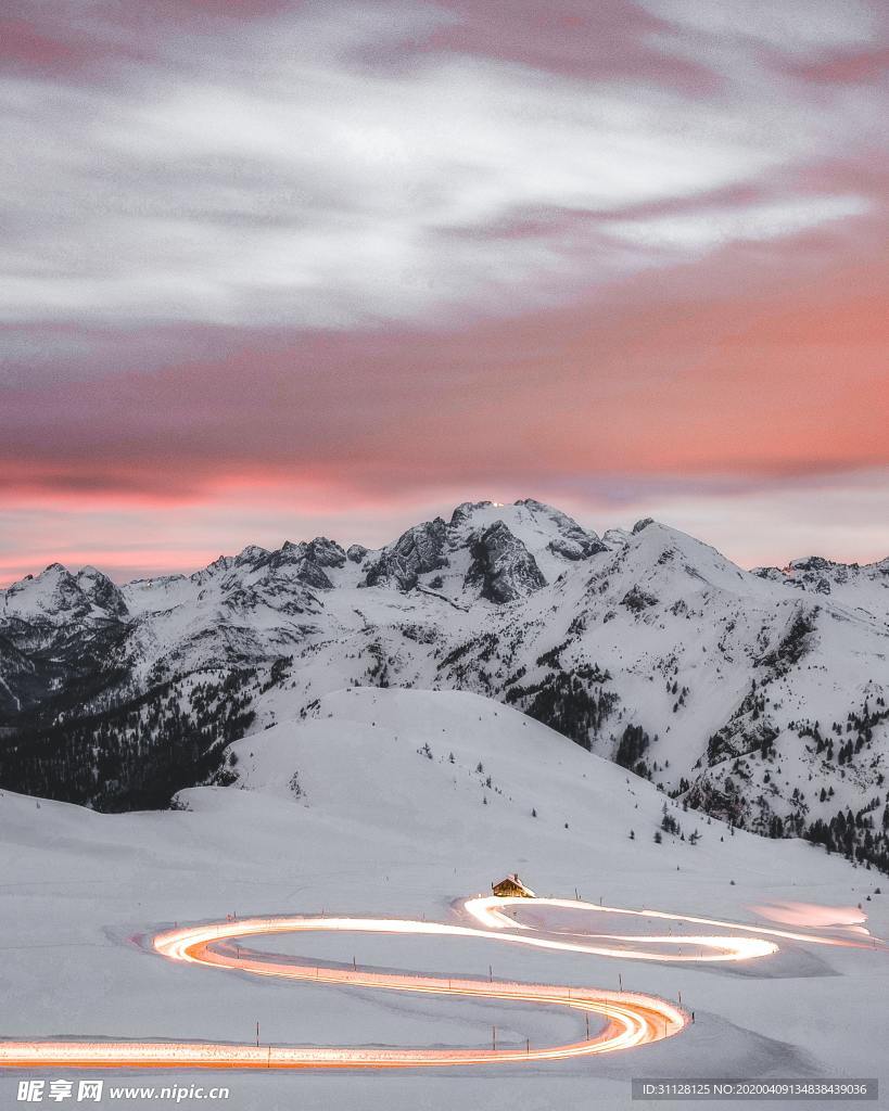 雪山