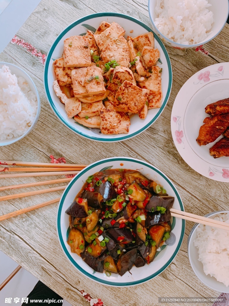 麻婆豆腐 鱼香茄子