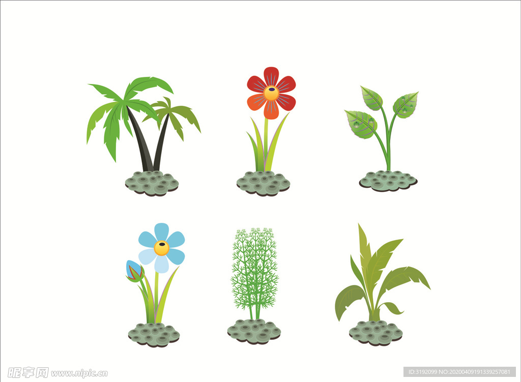 矢量花