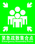 紧急疏散集合点
