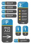 停车场导视牌