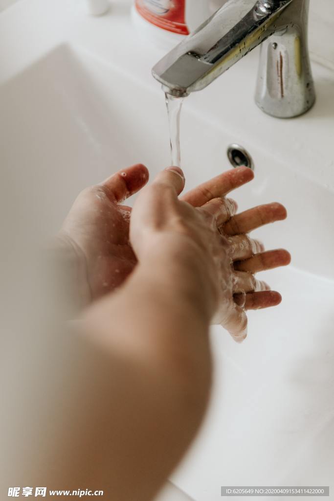 洗手清洁动作