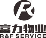 富力物业 LOGO 标志 商标