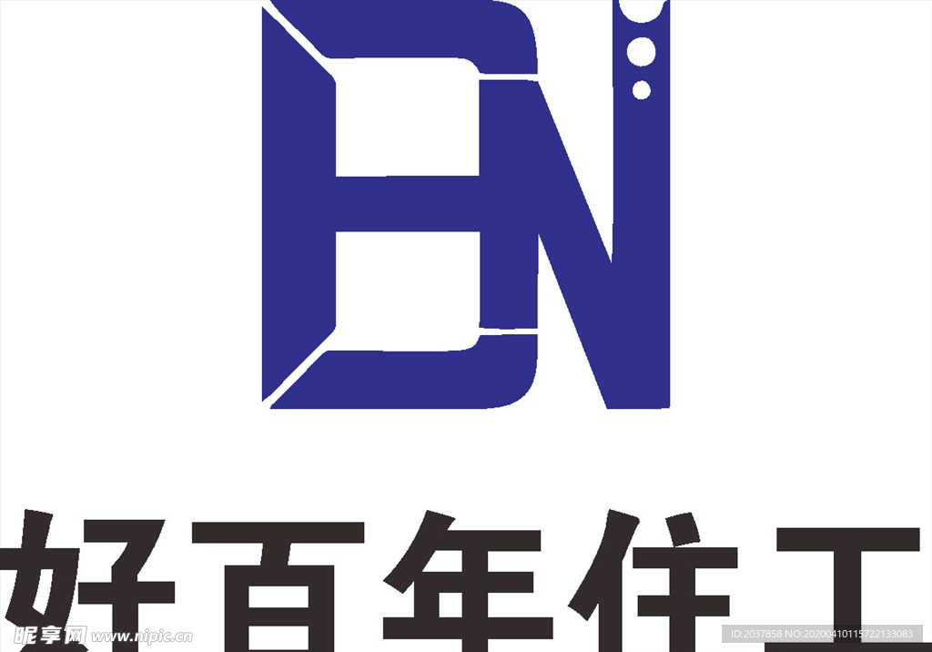 好百年住工 LOGO 标志 商