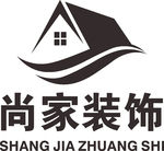 尚家装饰 LOGO 标志 商标