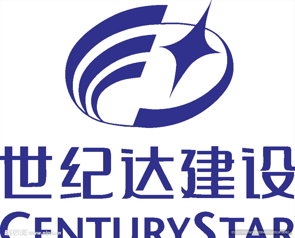 世纪达建设 LOGO 标志 商
