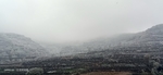 麦地 阴天 高山 山丘 草地