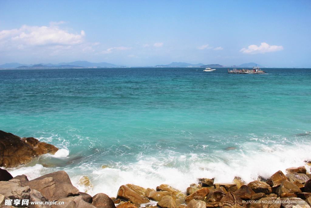 大理石海景图