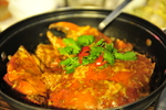 蟹肉煲