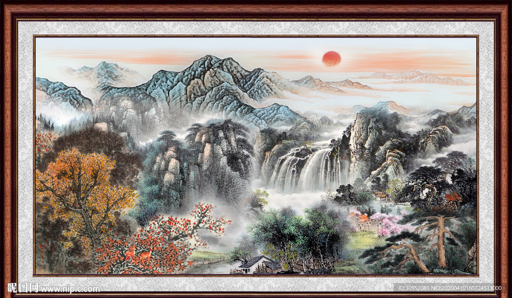 国画山水