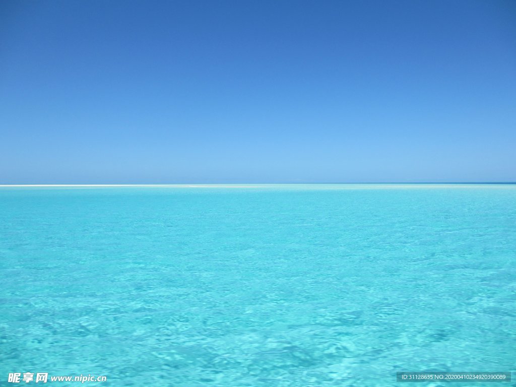 纯净大海
