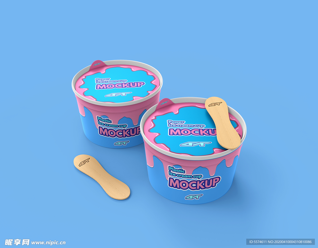 冰淇淋包装样机