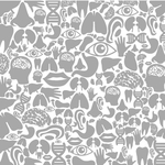 创意矢量图案满铺背景