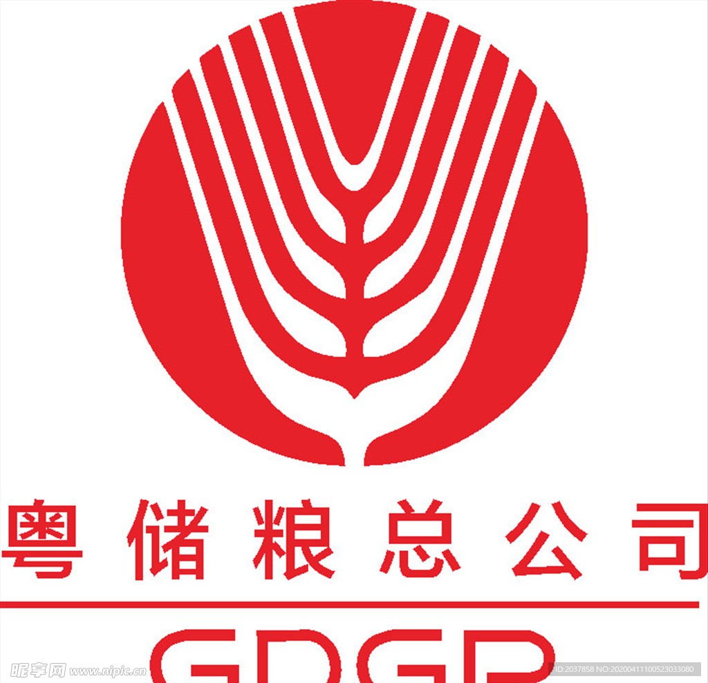 粤储粮总公司 LOGO 标志