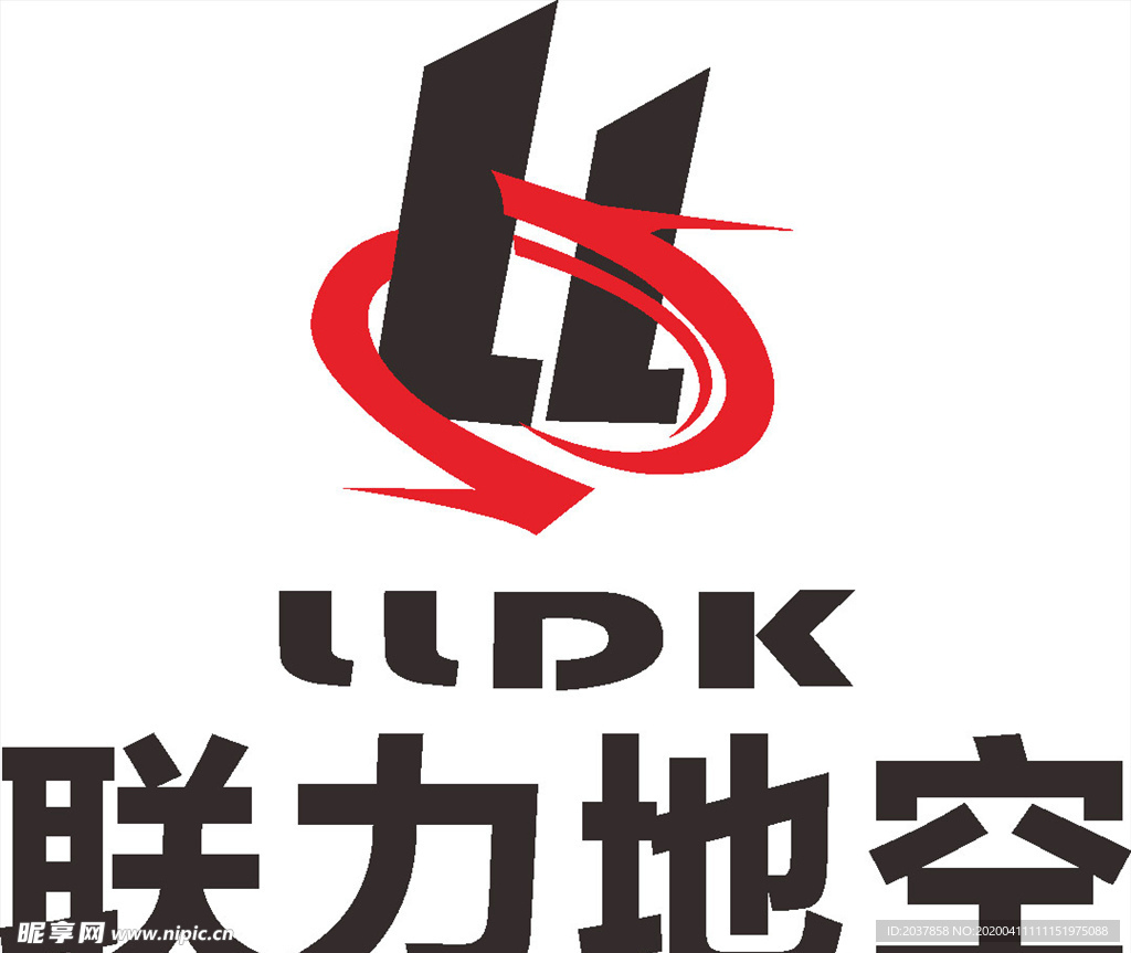 联力地空 LOGO 标志 商标