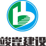 竣昆建设 LOGO 标志 商标