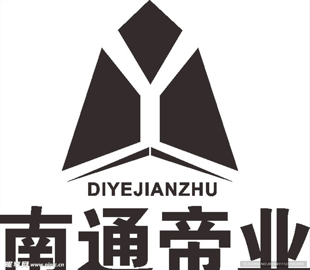 南通帝业 LOGO 标志 商标