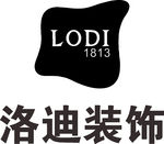 洛迪装饰 LOGO 标志 商标
