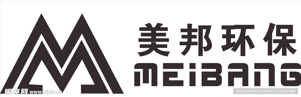 美帮环保 LOGO 标志 商标