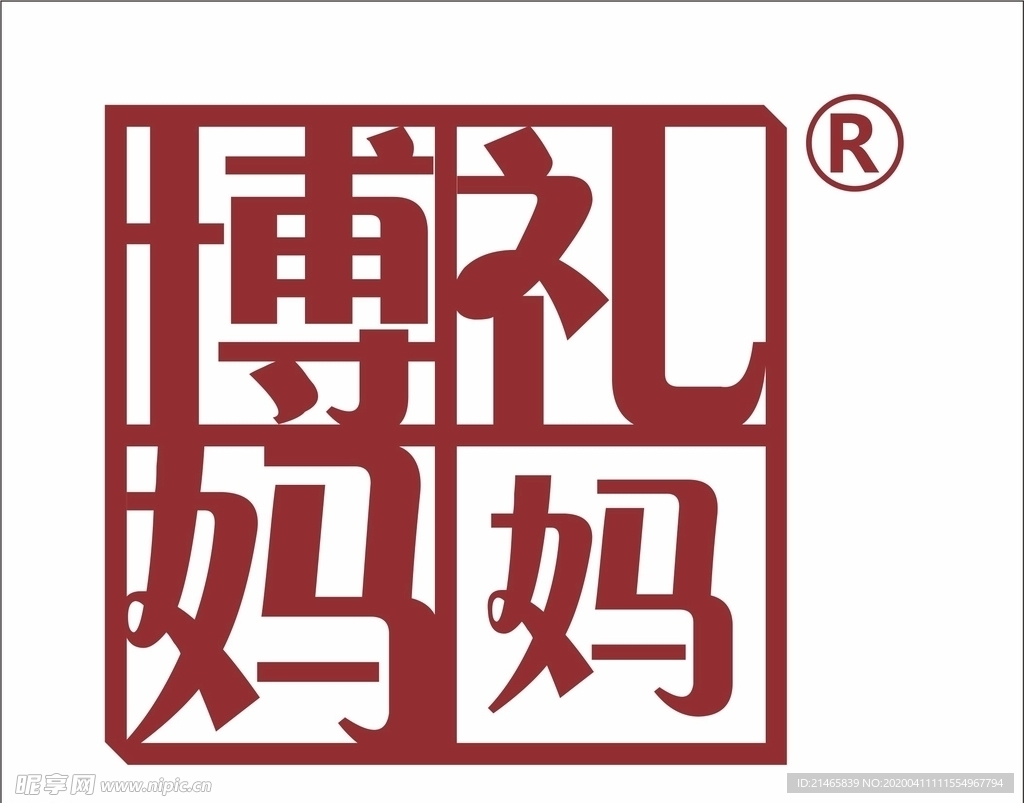 博礼妈妈LOGO