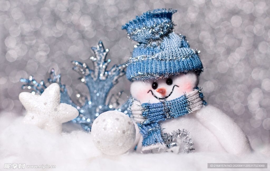 可爱雪人