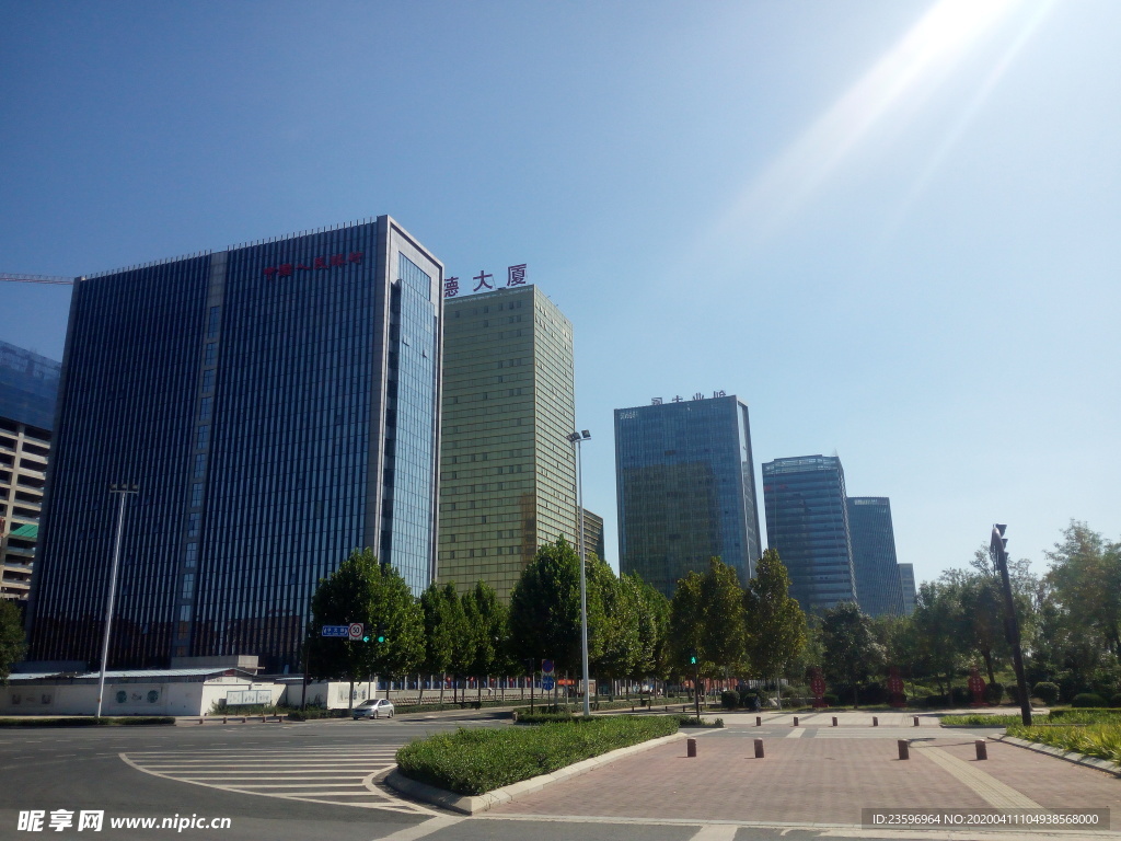 张店城市风景