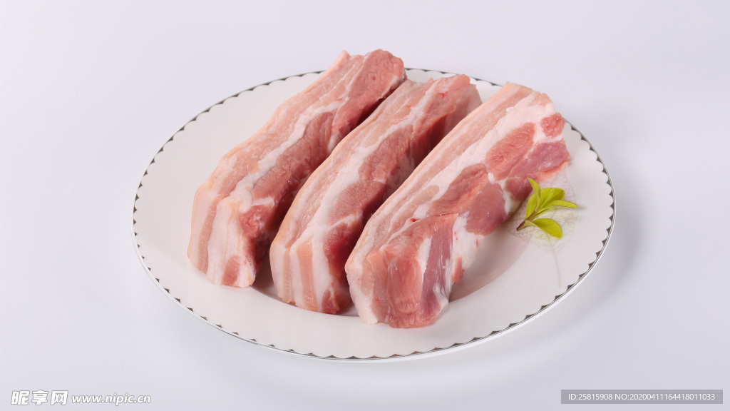 猪肉五花肉冷鲜肉图片